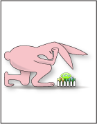 tebowing bunny