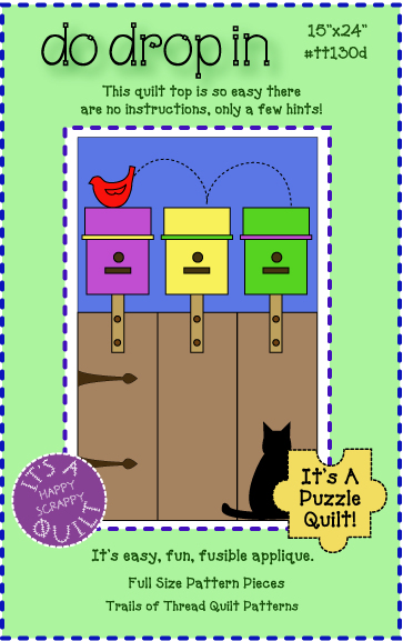 do drop in quilt pattern